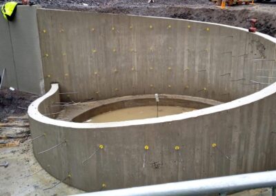 Concreting works and long time project